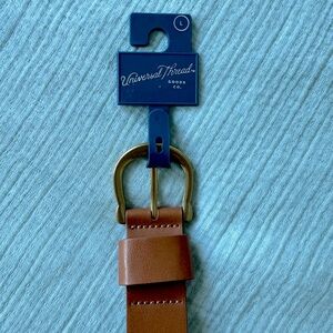 NWT Brown Belt Gold Buckle